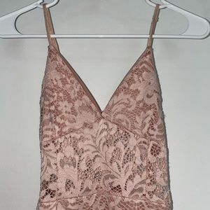 Pink Missguided Mini Dress